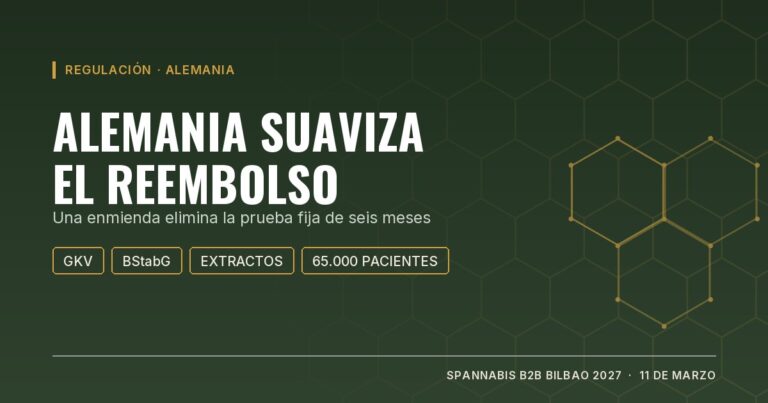 Portada: Alemania suaviza el reembolso del cannabis medicinal, enmienda a la prueba de seis meses