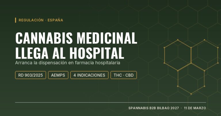 Portada: cannabis medicinal llega al hospital, arranca la dispensación en farmacia hospitalaria en España
