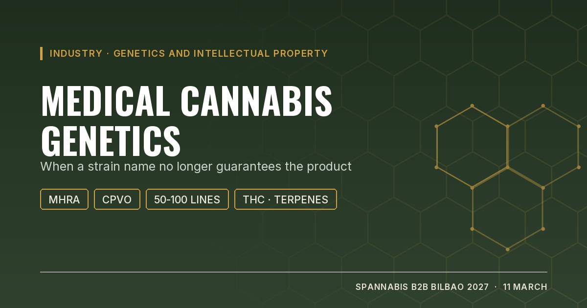 Cover: medical cannabis genetics, when a strain name no longer guarantees the product