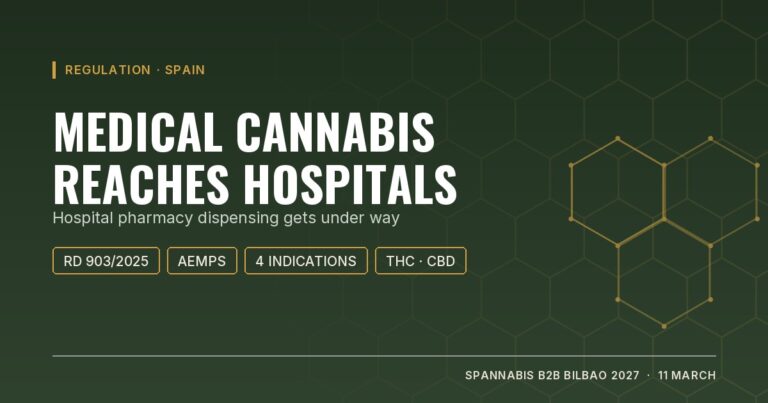 Cover: medical cannabis reaches hospitals, hospital pharmacy dispensing begins in Spain